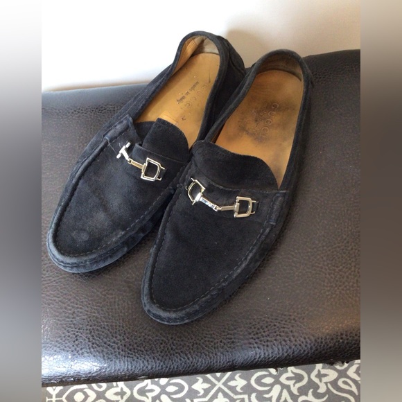 Gucci suede loafers Size 8 - Picture 2 of 14
